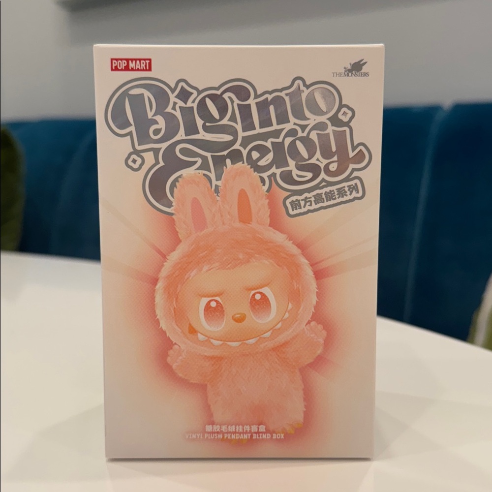 Pop Mart Big Energy Vinyl Plush Pendant Blind Box - Happiness
